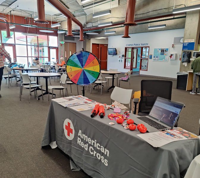 American Red Cross Event Table